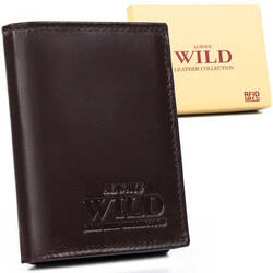 Skórzany męski portfel Wild N4-P-SCR